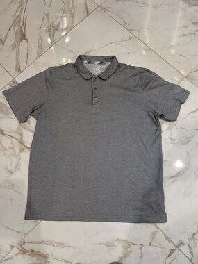 Puma Men's Dark Grey Polo Shirt